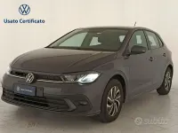Usata VW Polo Life 95 CV (69 kW) 2023 Blu Utilitaria