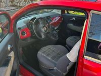 Usata Fiat 500 Lounge 99 CV (72 kW) 2010 Rosso Berlina