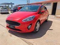 Usata Ford Fiesta Trend 85 CV (62 kW) 2020 Rosso Utilitaria