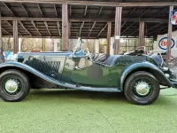 Usata MG TD 57 CV (41 kW) 1953 Verde Cabrio