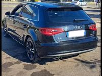 Usata Audi A3 S-Line 150 CV (110 kW) 2016 Nero Berlina