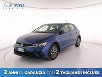 Usata VW Polo Life 95 CV (69 kW) 2023 Blu Berlina