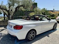 Usata BMW 220 M Sport 190 CV (139 kW) 2017 Bianco Cabrio