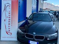Usata BMW 316 Advantage 116 CV (85 kW) 2017 Nero metallizzato Station wagon