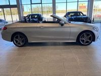 Usata Mercedes C220 Premium 194 CV (142 kW) 2018 Argento Cabrio