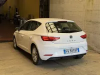 Usata Seat Leon 116 CV (85 kW) 2019 Bianco Berlina