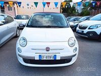 Usata Fiat 500C Lounge 69 CV (50 kW) 2011 Bianco Cabrio