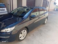 Usata Peugeot 308 SW 120 CV (88 kW) 2017 Blu Station wagon