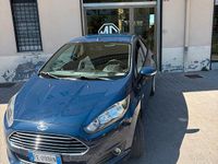 Begagnad Ford Fiesta Titanium 75 HK (55 kW) 2016 Blå Sedan