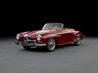 Usata Mercedes 190 105 CV (77 kW) 1959 Rosso Berlina