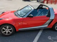 Usata Smart Roadster 82 CV (60 kW) 2004 Rosso Cabrio