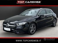 Usata Mercedes A180 Premium 116 CV (85 kW) 2022 Nero Berlina