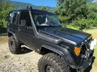 Usata Toyota Land Cruiser 86 CV (63 kW) 1986 Nero SUV