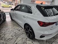 Usata Audi A3 Advanced 150 CV (110 kW) 2020 Bianco Berlina