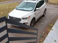 Usata Ford Kuga Vignale 150 CV (110 kW) 2017 Bianco SUV