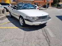Usata Saab 900 Cabriolet 131 CV (96 kW) 1996 Bianco Cabrio