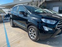 Usata Ford Ecosport ST-Line 100 CV (73 kW) 2018 Nero SUV