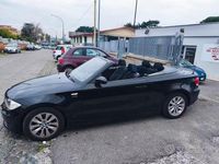 Usata BMW 118 Cabriolet 143 CV (105 kW) 2009 Nero Cabrio