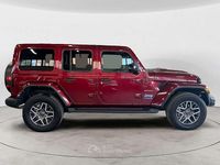 Usata Jeep Wrangler Unlimited Sahara 272 CV (200 kW) 2021 Rosso SUV