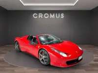 Usata Ferrari 458 570 CV (419 kW) 2012 Rosso Cabrio