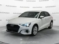 Usata Audi A3 Sportback Advanced 110 CV (80 kW) 2021 Bianco Utilitaria