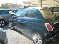 Usata Fiat 500 85 CV (62 kW) 2015 Bluazzurro Cabrio