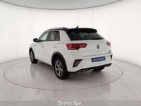 Usata VW T-Roc R-line 110 CV (80 kW) 2023 Bianco SUV