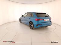 Usata Audi A3 Business 150 CV (110 kW) 2022 Blu Berlina