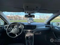 Usata VW Polo 80 CV (58 kW) 2021 Bianco Utilitaria