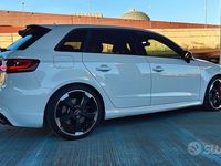 Usata Audi RS3 367 CV (269 kW) 2015 Bianco Berlina