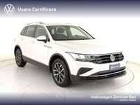 Usata VW Tiguan Life 122 CV (89 kW) 2022 Bianco SUV