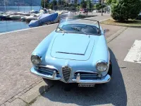 Usata Alfa Romeo Giulia Spider 92 CV (67 kW) 1963 Blu/azzurro Cabrio