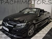 Usata Mercedes C200 Premium 184 CV (135 kW) 2020 Nero Cabrio