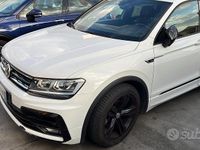 Usata VW Tiguan R-line 130 CV (95 kW) 2019 Bianco SUV