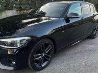 Usata BMW 116 Sport Line 116 CV (85 kW) 2017 Nero Utilitaria