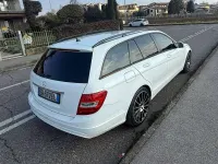 Usata Mercedes C180 120 CV (88 kW) 2014 Bianco Station wagon