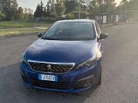Usata Peugeot 308 GT-line 131 CV (96 kW) 2017 Blu Berlina