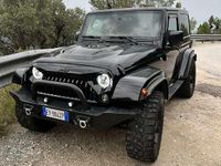Usata Jeep Wrangler Sahara 220 CV (161 kW) 2015 Nero SUV