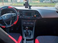 Usata Seat Leon 105 CV (77 kW) 2014 Grigio Berlina