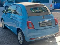 Usata Fiat 500C Lounge 69 CV (50 kW) 2017 Bluazzurro Cabrio