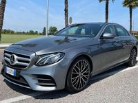 Usata Mercedes E220 Premium 194 CV (142 kW) 2018 Grigio Berlina