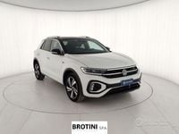 Usata VW T-Roc R-line 150 CV (110 kW) 2023 Bianco SUV