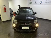 Usata Fiat 500C Lounge 69 CV (50 kW) 2017 Nero Cabrio