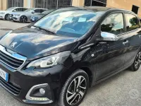Usata Peugeot 108 Active Top 69 CV (50 kW) 2016 Nero Berlina