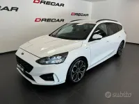 Usata Ford Focus ST 120 CV (88 kW) 2019 Bianco Station wagon