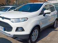 Usata Ford Ecosport Titanium 95 CV (69 kW) 2017 Bianco SUV