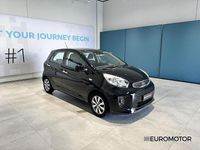 Usata Kia Picanto Active 66 CV (48 kW) 2016 Nero Utilitaria