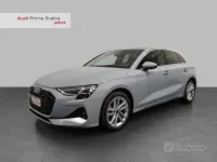 Usata Audi A3 Advanced 150 CV (110 kW) 2025 Grigio freccia perla Berlina