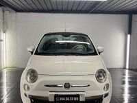 Usata Fiat 500 Lounge 69 CV (50 kW) 2009 Bianco Cabrio
