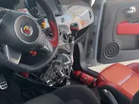 Usata Abarth 500 Custom 135 CV (99 kW) 2014 Grigio Utilitaria
